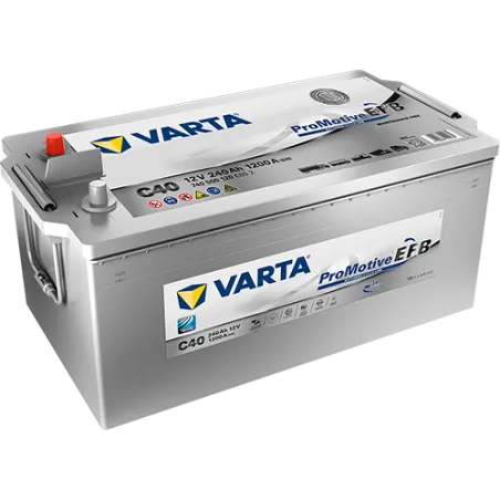 Batería Varta C40 240Ah 1200A 12V Promotive Efb VARTA - 1