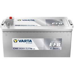 Bateria VARTA C40 12V 240Ah 1200A EFB