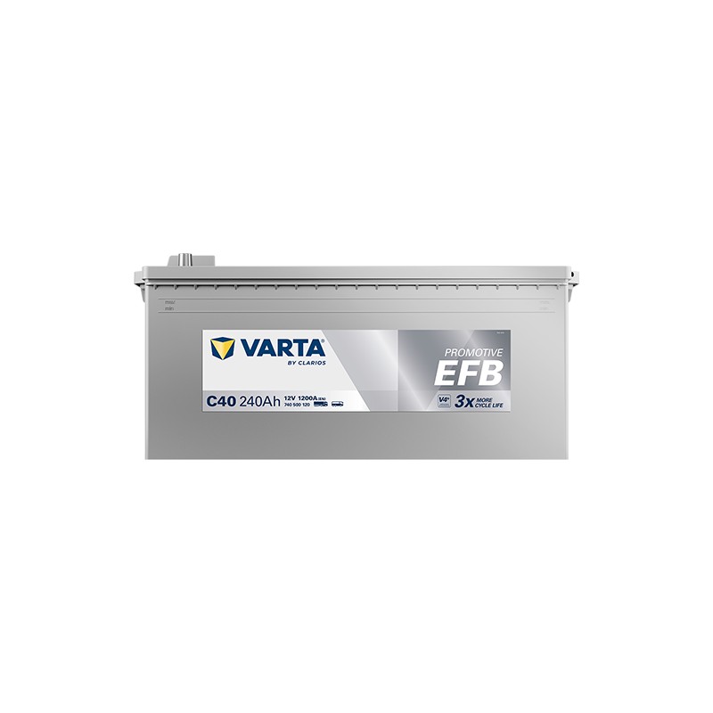 VARTA C40 12V 240Ah 1200A 新品 未使用 おまけ 付 bateria-varta-c40-efb-12v-