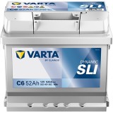 Car battery Varta C6 12V 52Ah 520A