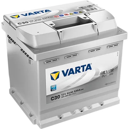 Varta C30. Batterie de voiture Varta 54Ah 12V