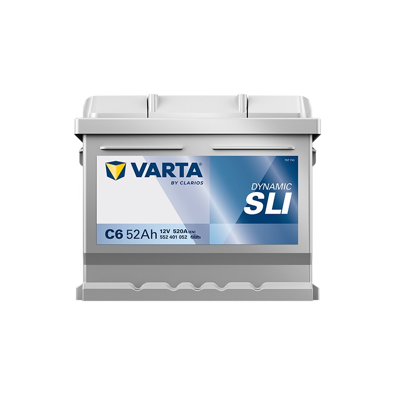 Batterie VARTA C6 12V 52Ah 520A