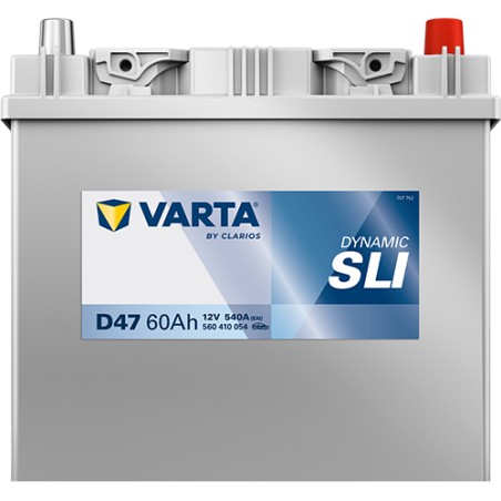 Battery VARTA D47 12V 60Ah 540A