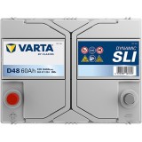 Battery VARTA D48 12V 60Ah 540A