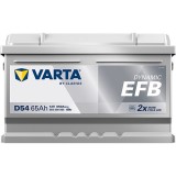Start-Stop battery Varta D54 12V 65Ah 650A EFB – image 3