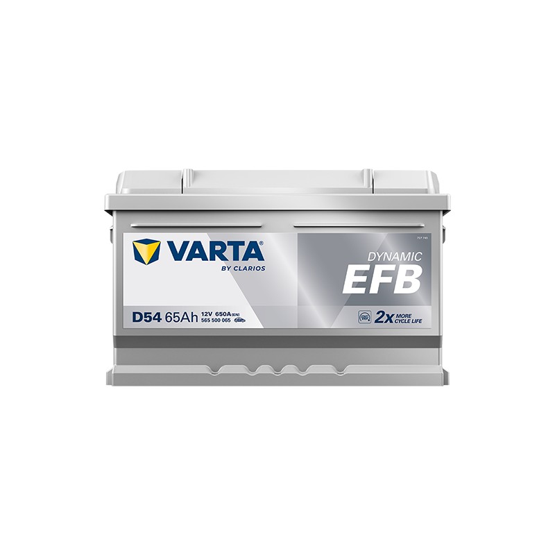 Batteria VARTA D54 12V 65Ah 650A EFB