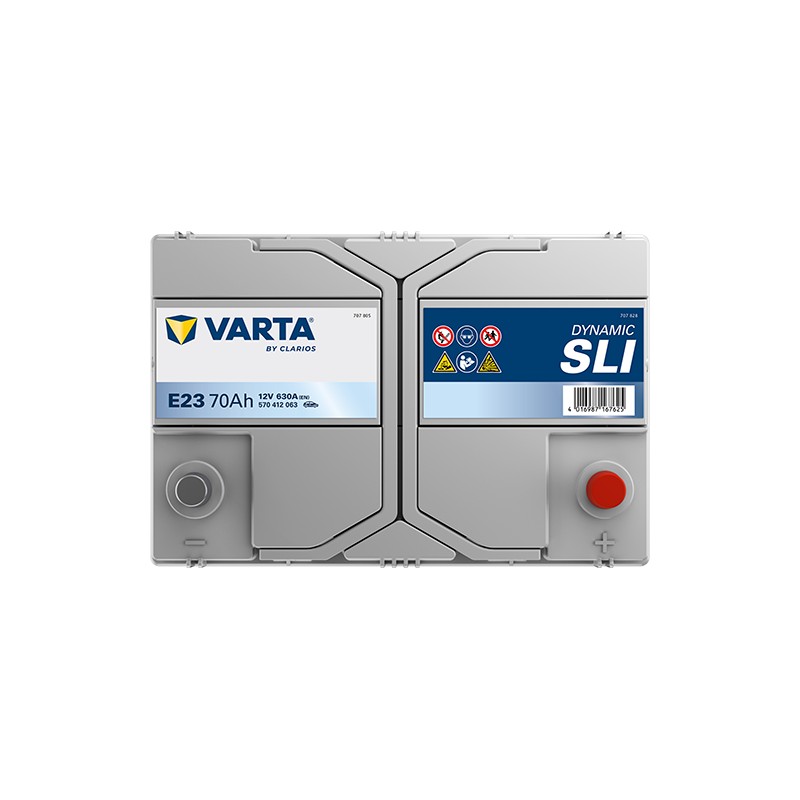 Batería VARTA E23 12V 70Ah 630A
