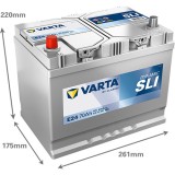 Batterie VARTA E24 12V 70Ah 630A