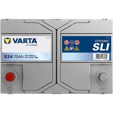 Batterie VARTA E24 12V 70Ah 630A