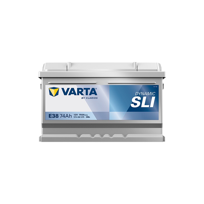 Bateria VARTA E38 12V 74Ah 750A