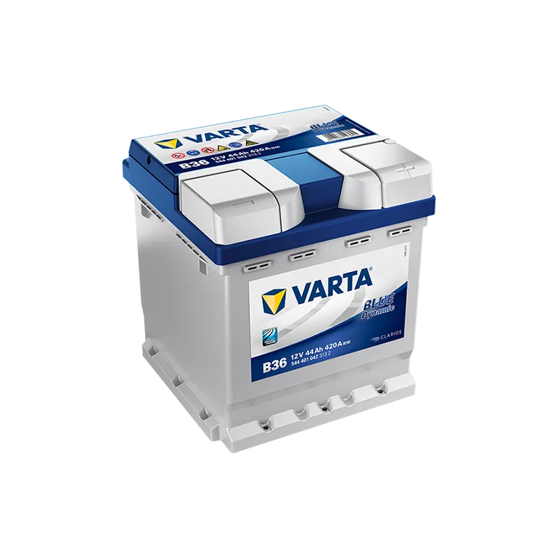 Varta B36. Batterie de voiture Varta 44Ah 12V