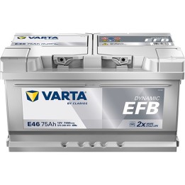 Batterie VARTA E46 12V 75Ah 730A EFB