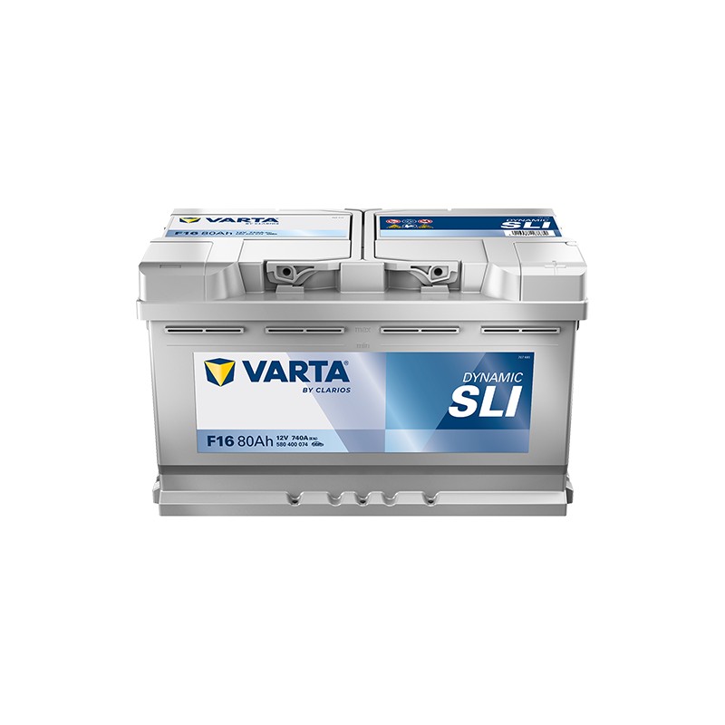 Car battery Varta F16 12V 80Ah 740A | baterias.com