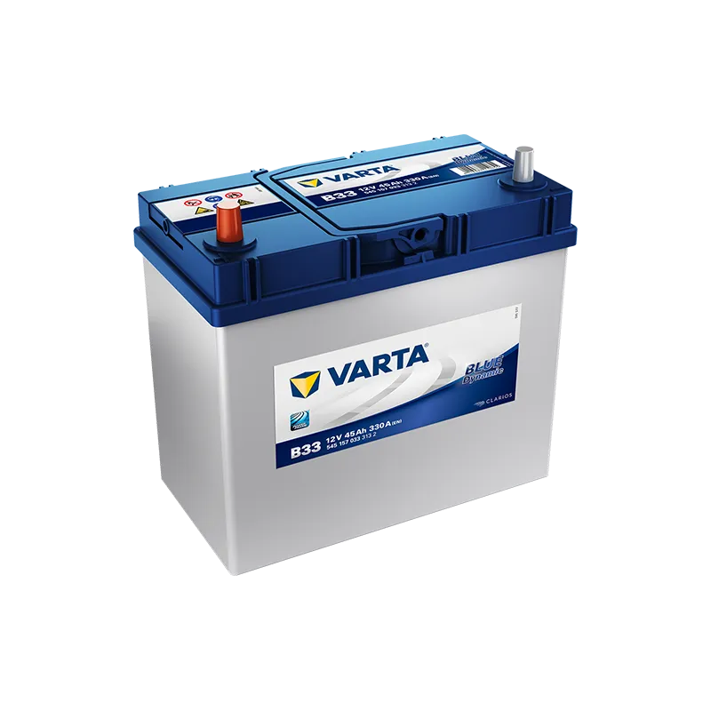 Varta B33. Car battery Varta 45Ah 12V
