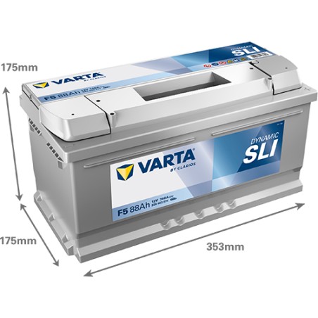 Battery VARTA F5 12V 88Ah 740A