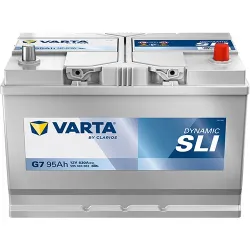 Batería Batteria auto Varta G7 12V 95Ah 830A para Same Krypton V Krypton V 70 1992