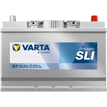 Batterie VARTA G7 12V 95Ah 830A