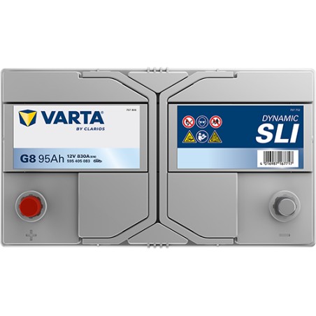 Batterie VARTA G8 12V 95Ah 830A