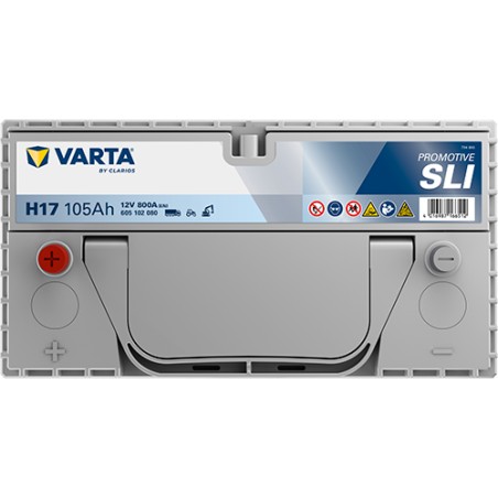 Batería VARTA H17 12V 105Ah 800A