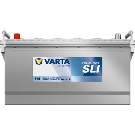 Batería VARTA H4 12V 100Ah 600A