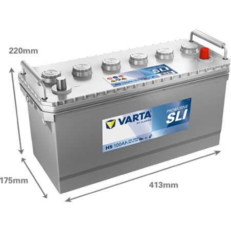 Batteria VARTA H5 12V 100Ah 600A