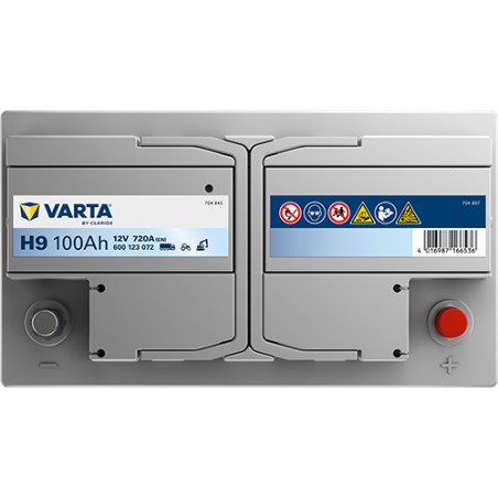 Batería VARTA H9 12V 100Ah 720A