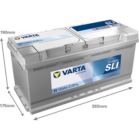 Battery VARTA I1 12V 110Ah 920A