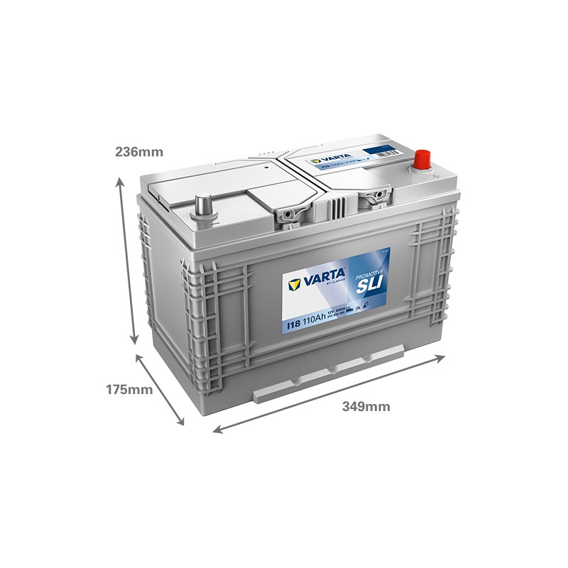 Battery VARTA I18 12V 110Ah 680A