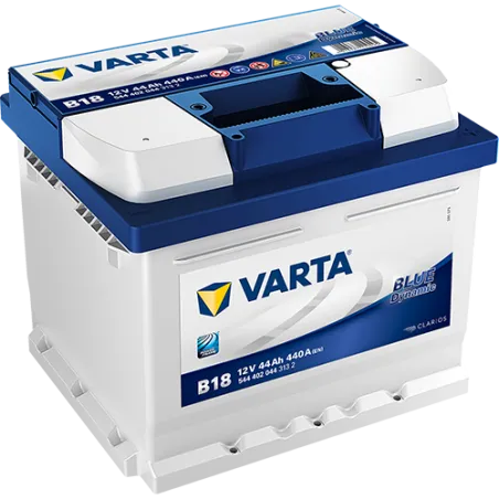 Varta B18 Battery 12V 44Ah 440A ✧ used auto parts