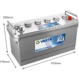 Truck battery Varta I6 12V 110Ah 850A – image 2