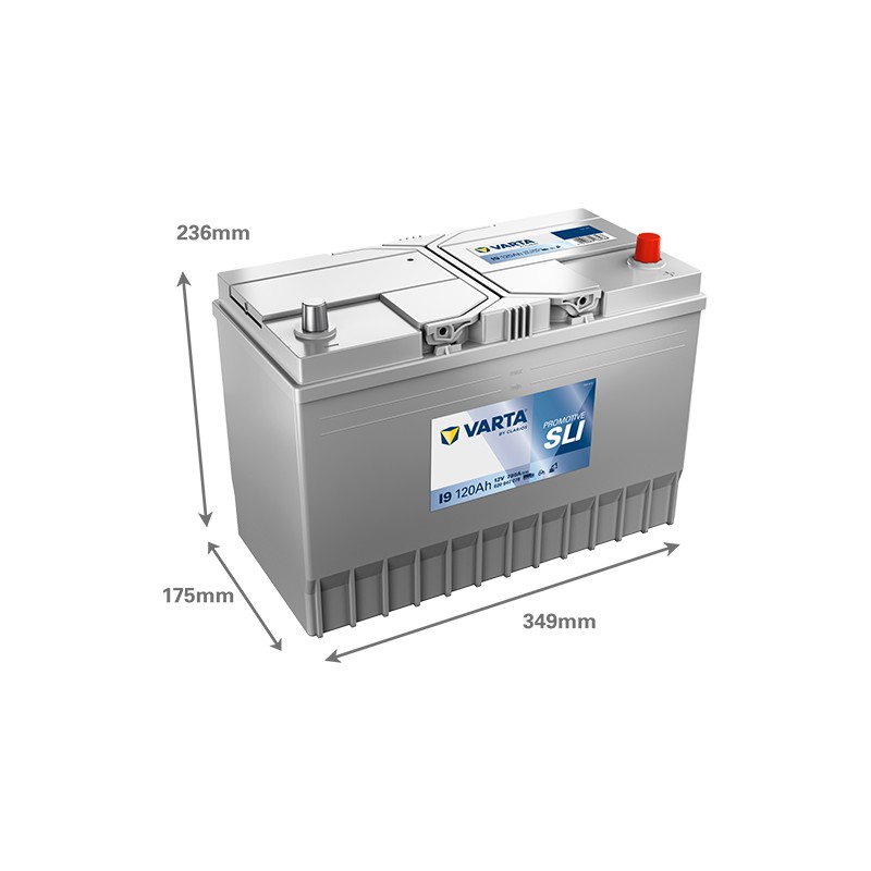 Battery VARTA I9 12V 120Ah 780A
