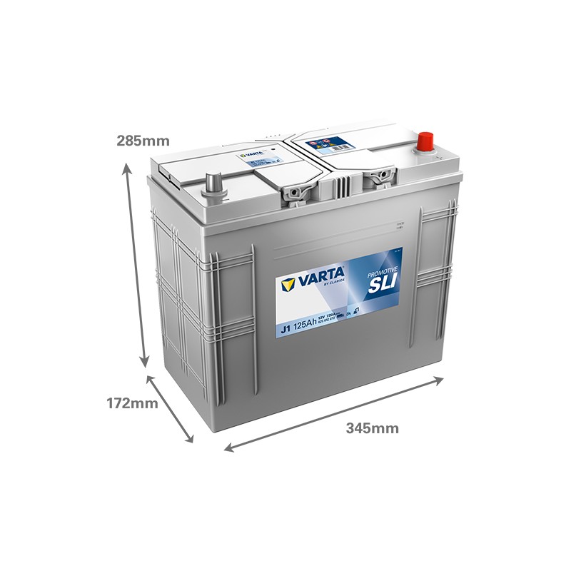 Battery VARTA J1 12V 125Ah 720A