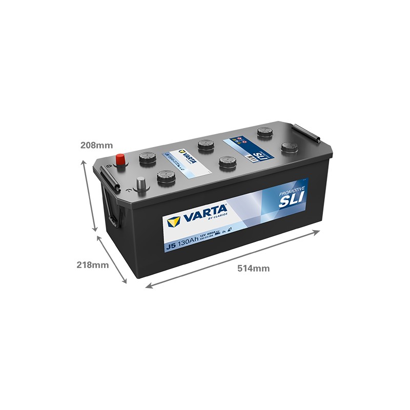 Batería VARTA J5 12V 130Ah 680A