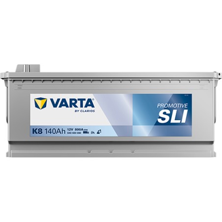 Batería VARTA K8 12V 140Ah 800A