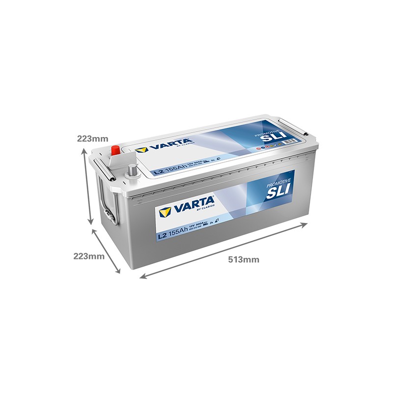 Batterie VARTA L2 12V 155Ah 900A