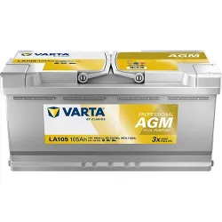 Batería náutica Varta LA105 12V 105Ah AGM 950A para Tango Yachts PL Tango 30 2024