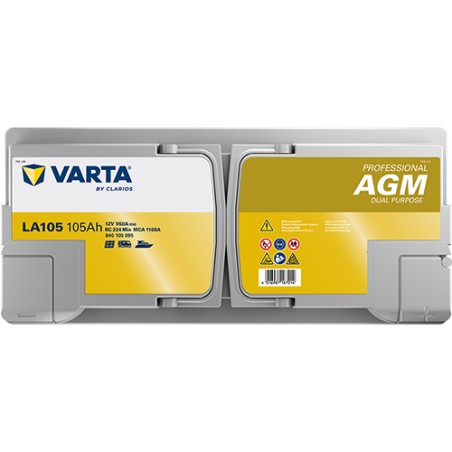 Batterie VARTA LA105 12V 95Ah 950A AGM