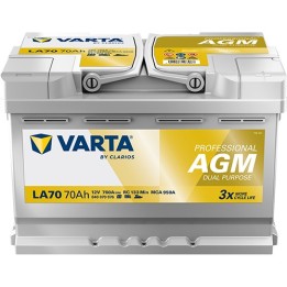 Battery VARTA LA70 12V 60Ah 760A AGM