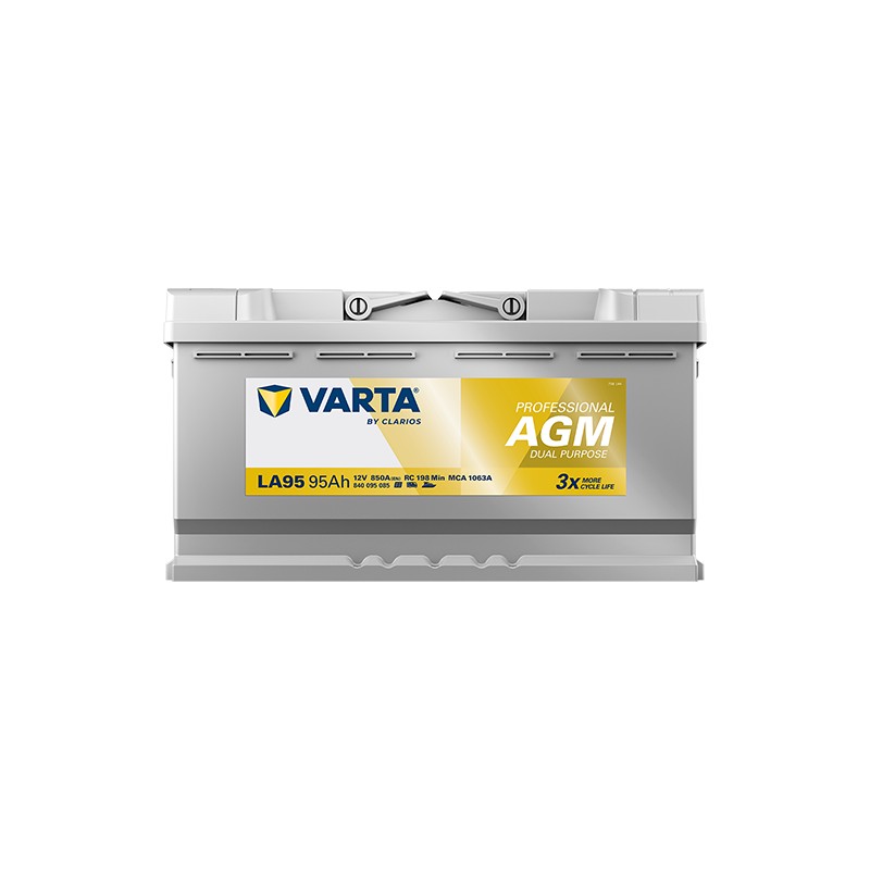 Varta LA95. Boat battery Varta 95Ah 12V
