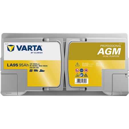 Batería VARTA LA95 12V 85Ah 850A AGM
