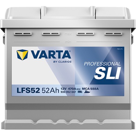 Batería VARTA LFS52 12V 52Ah 470A
