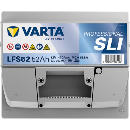 Batterie VARTA LFS52 12V 52Ah 470A