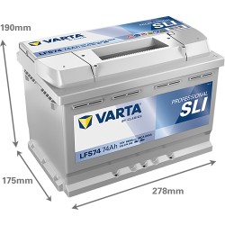 VARTA LFS74 - 2