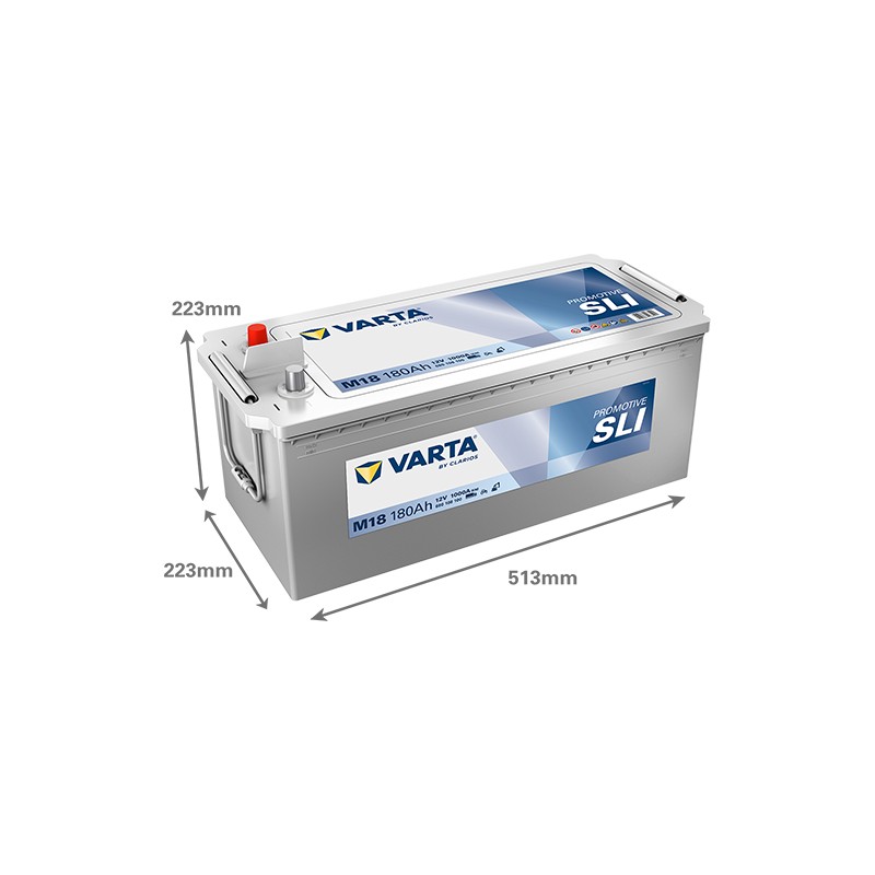 Battery VARTA M18 12V 180Ah 1000A