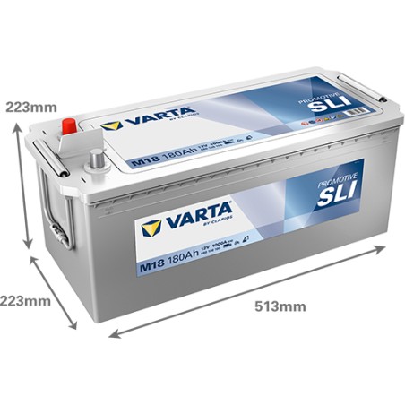 Batterie VARTA M18 12V 180Ah 1000A