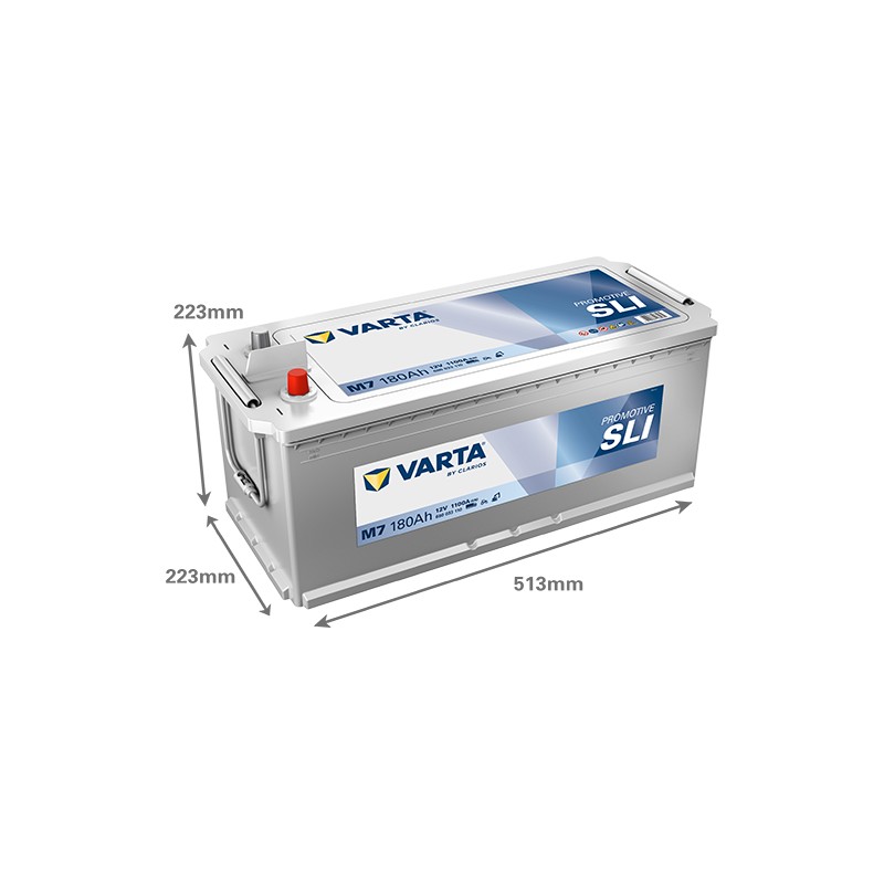 Battery VARTA M7 12V 180Ah 1100A