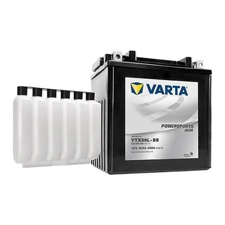 Varta YTX30L-BS 530905045. Motorradbatterie Varta 30Ah 12V
