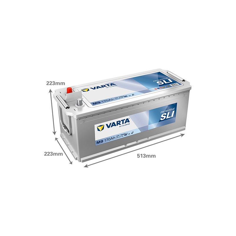 Batteria VARTA M9 12V 170Ah 1000A