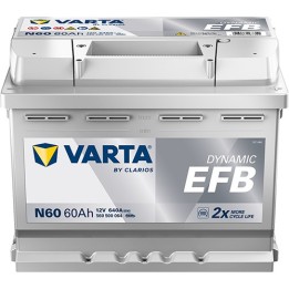 Bateria VARTA N60 12V 60Ah 640A EFB