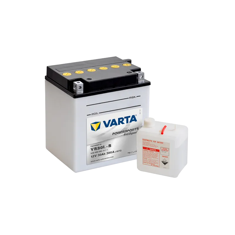 Varta YB30L-B 530400030. Motorcycle battery Varta 30Ah 12V